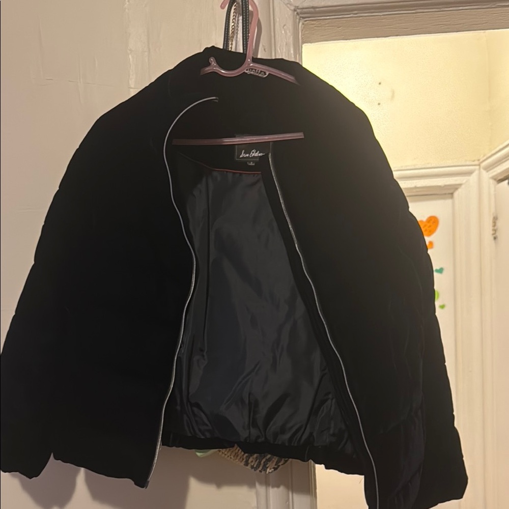 Navy Puffer Jacket -
